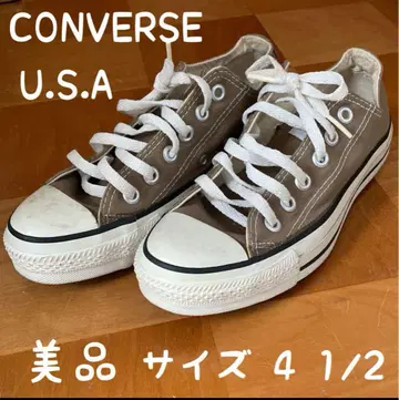 하자품 컨버스 올스타 로우컷 U.S.A 스니커즈 23.5