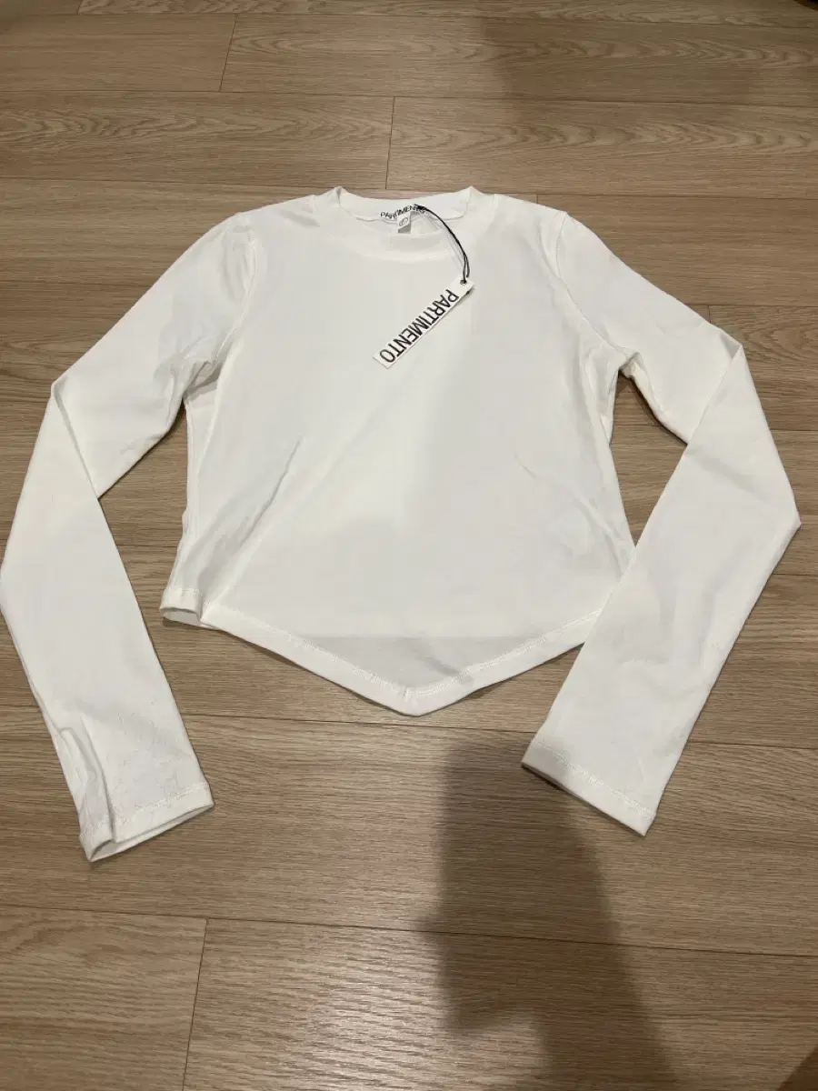 *New Product Partimento Woman Long-sleeved T-shirt Long-sleeved Top White