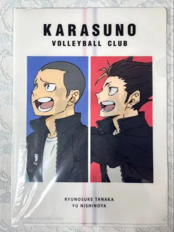 하이큐!! 니시노야 유우 타나카 류노스케 도큐 핸즈 콜라보 클리어 파일