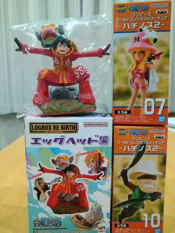 원피스 허니컴 2 로그박스 리버스 루피&초파 3개 세트