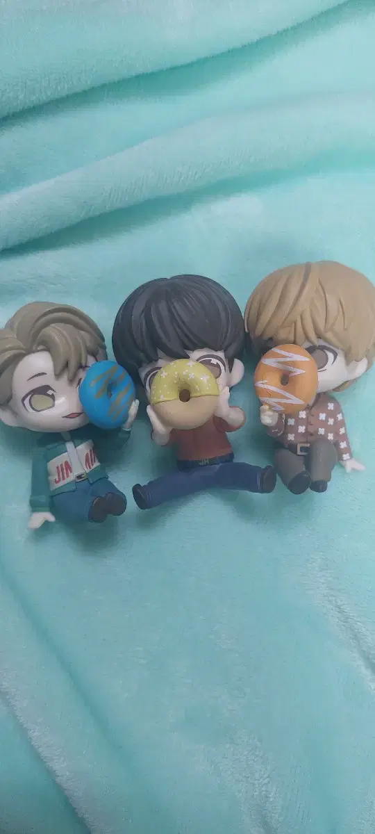 Bts Jimin, Jay Hope, and Jin unofficial figures