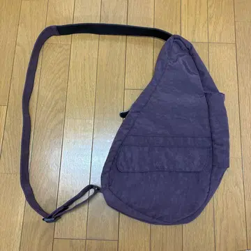 HEALTHY BACK BAG 보라색 슬링백