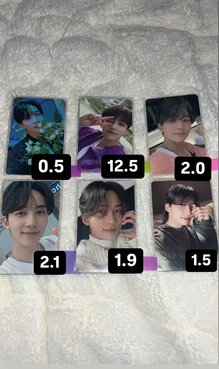 세븐틴 정한 포카판매