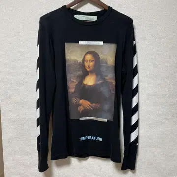 오프화이트 롱티셔츠