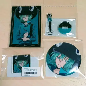 프랑 복권 메이트 가정교사 히트맨 리본 캔뱃지 미니 액션 피규어 카드