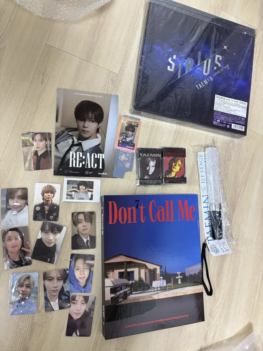 샤이니 SHINee 태민 굿즈 세트 일괄판매