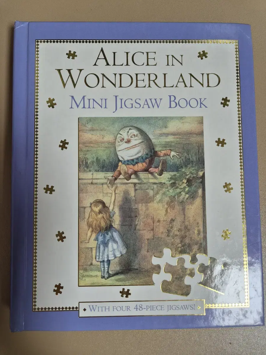 빈티지북 이상한나라의앨리스 jigsaw puzzle 직소 퍼즐북(영문판)