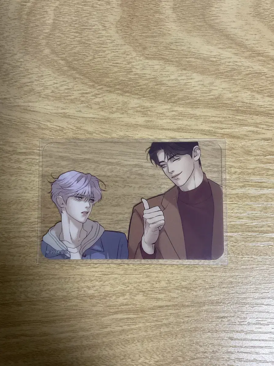 Team Lezhin Clam Boy Dushik Zuuha Pre-order Benefit Photocard Poca