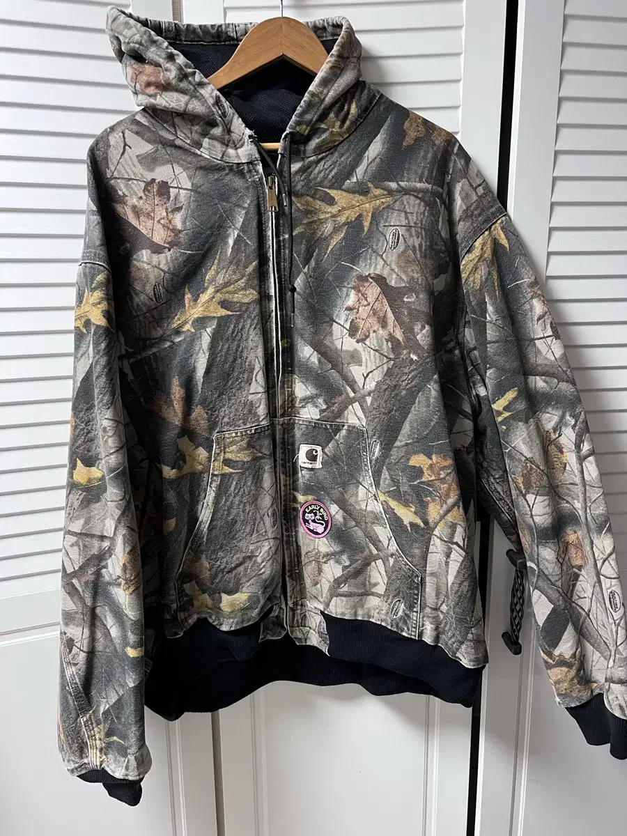 [3XL]칼하트 리얼트리 J144 CMO 덕액티브 후드 자켓