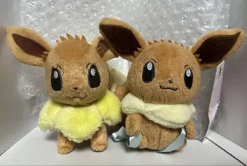 아이 러브 이브이 커튼 태슬 마스코트 봉제 인형 세트