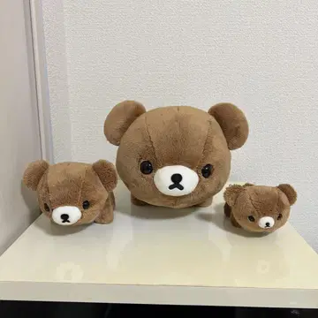 리락쿠마 곰돌이 세트 3개