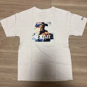XLARGE 2PAC 포토 프린트 티셔츠