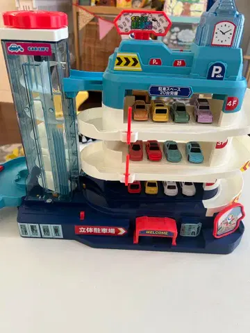 주차장 완구 4층 건물 20대 수납 회전식 주차장