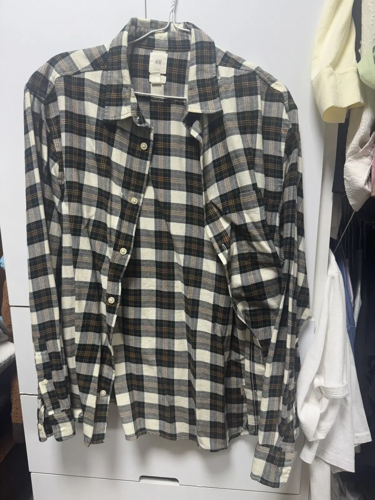 H&M 에이치앤엠 체크셔츠