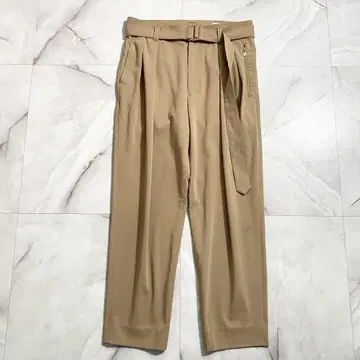 A16128 새상품급 KULNI 21AW 벨트 1턱 슬랙스