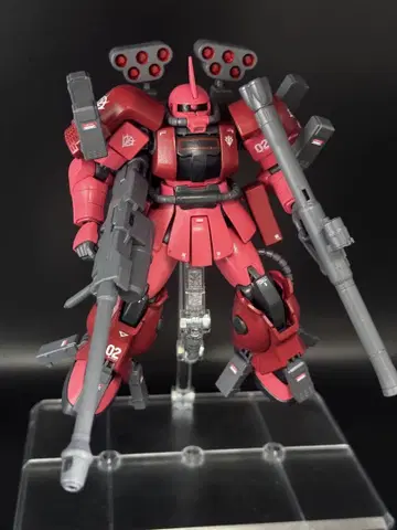 전 페인팅 완성품 1/144 HG 자쿠 어메이징