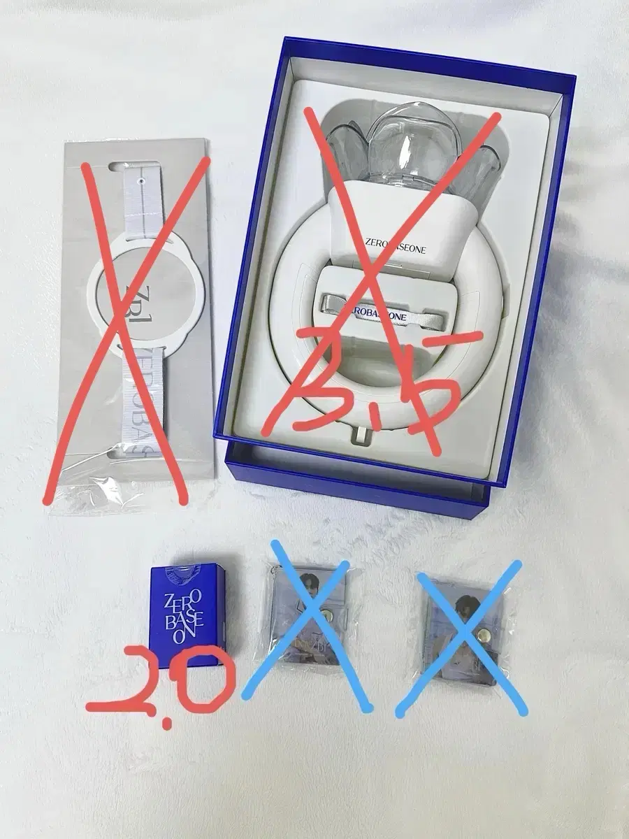 제로베이스원 응원봉 판매
