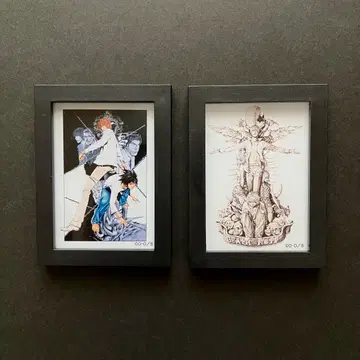 데스노트 굿즈 프레임 마그넷 컬렉션 2개 세트