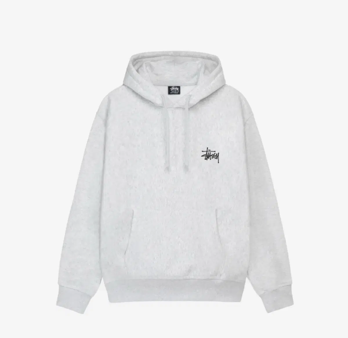 Stussy 스투시 베이직 후드 애쉬 헤더 2022