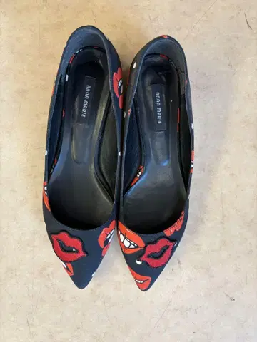 립스틱 디자인 펌프스 24.5cm