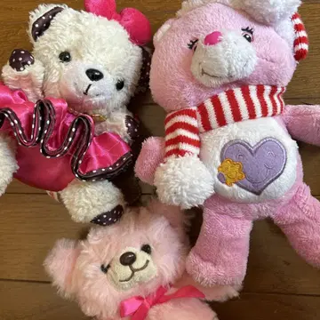 케어 베어 봉제 인형 세트