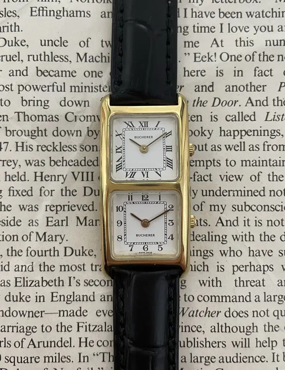 Boucheron Dual Time Vintage Watch (Rolex)