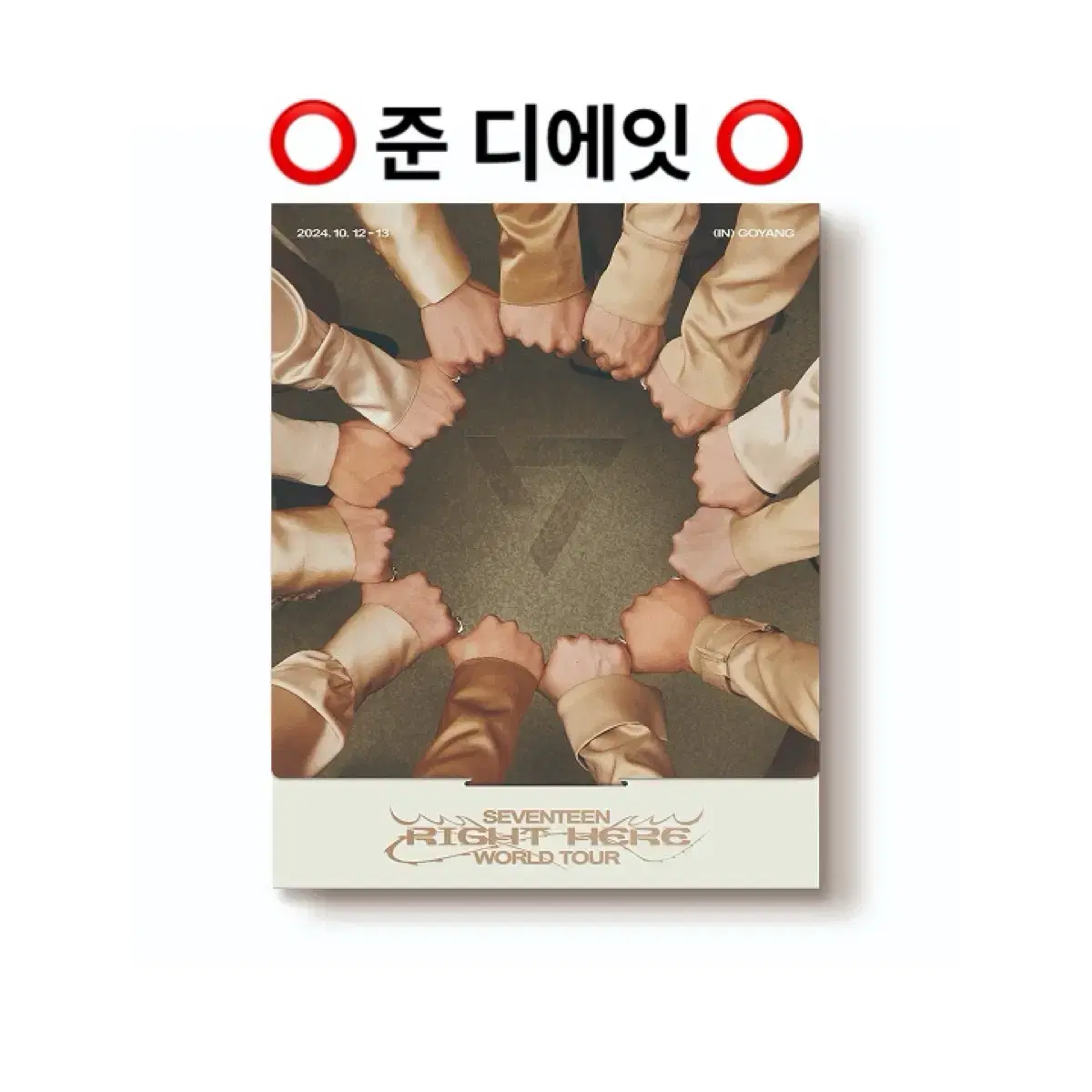 세븐틴 라잇히어 고양콘 디코 분철