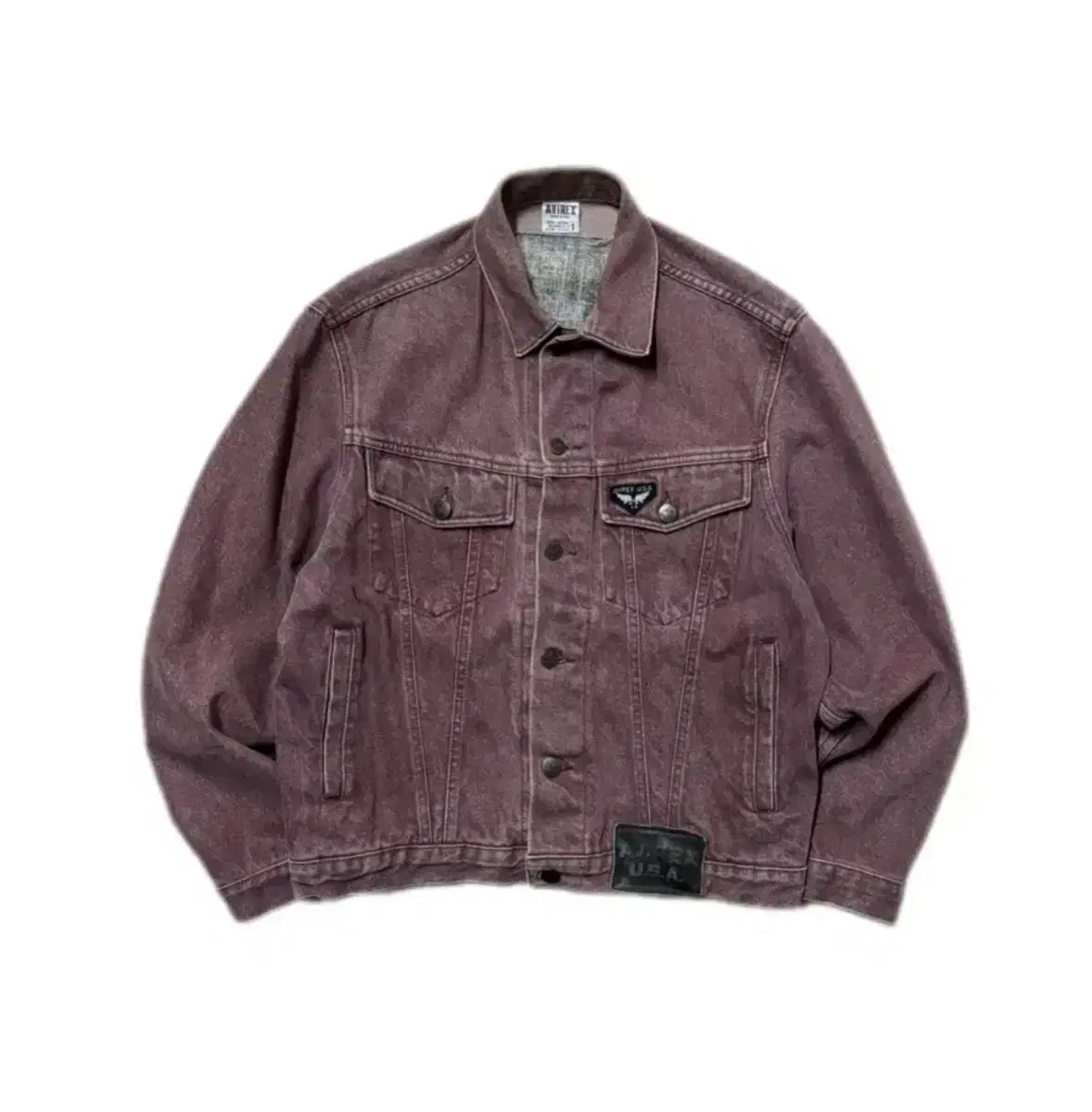 [AVIREX] AVIREX Vintage Pink Denim Jacket