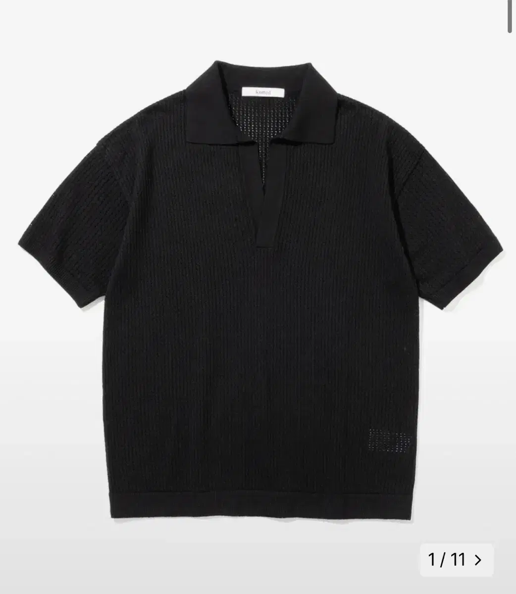 Knitted Scarfy Vahn Short-Sleeved kara Knit