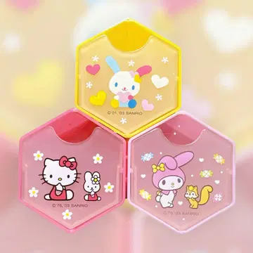 산리오 헤이세이 레트로 케이스 3개 세트