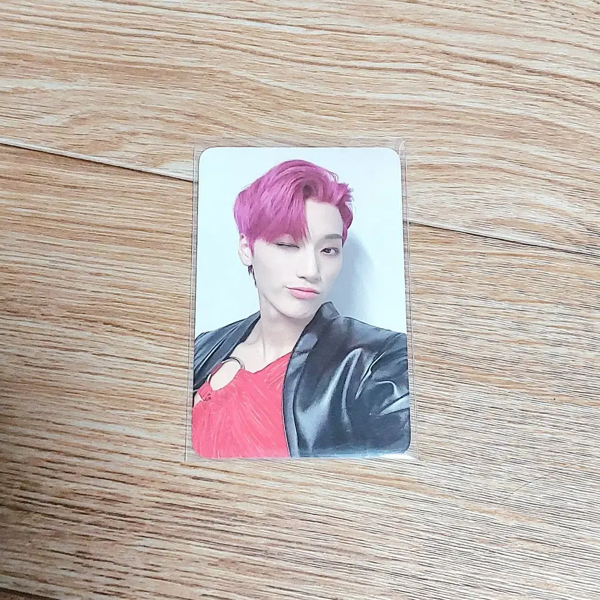ATEEZ - サン ATEEZ トレカ apple music ATEEZ Fever Part 3 Apple Music Ver 3 - San POB Benefit