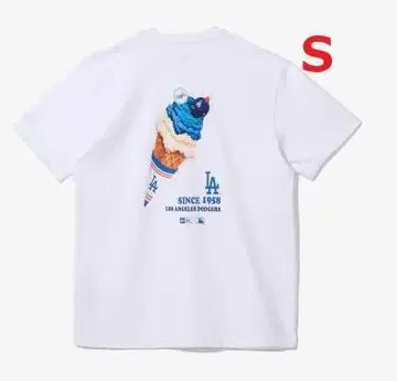 뉴에라 다저스 아이스크림 티셔츠 S사이즈