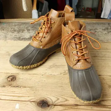 USA제 LLBean 빈 부츠 5홀 6인치 24.5 가죽 ss163