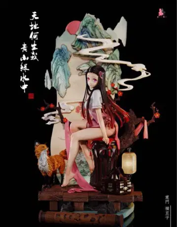 귀멸의 칼날 네즈코 레진 키트