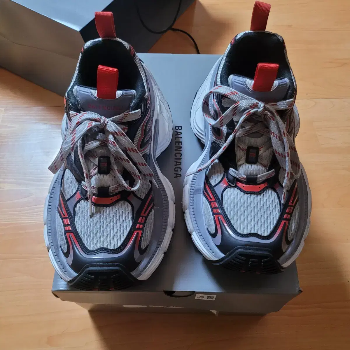 BALENCIAGA | 발렌시아가 Balenciaga 10xl Red White Black Sneakers