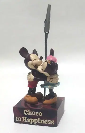 미키와 미니 피규어 메모 스탠드 Choco to Happiness