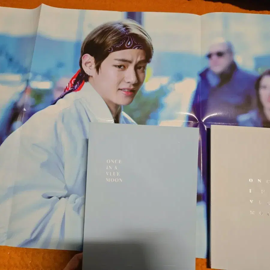 방탄 뷔 태형 비아 포토북 DVD 세트