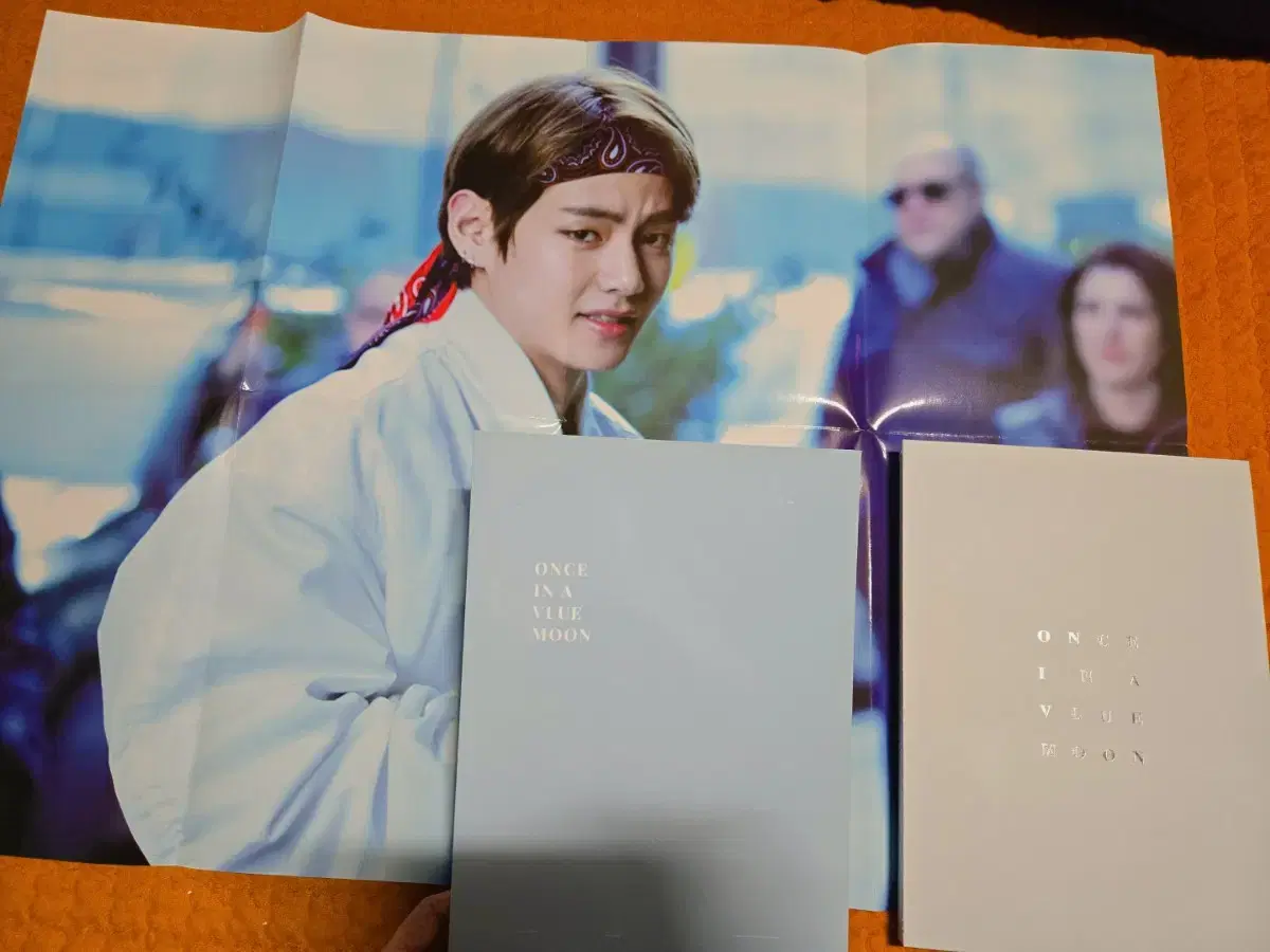 방탄 뷔 태형 비아 포토북 DVD 세트
