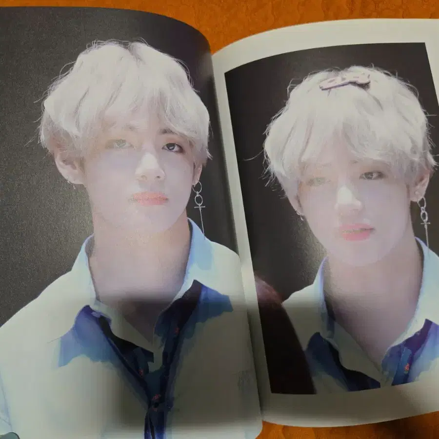 방탄 뷔 태형 비아 포토북 DVD 세트