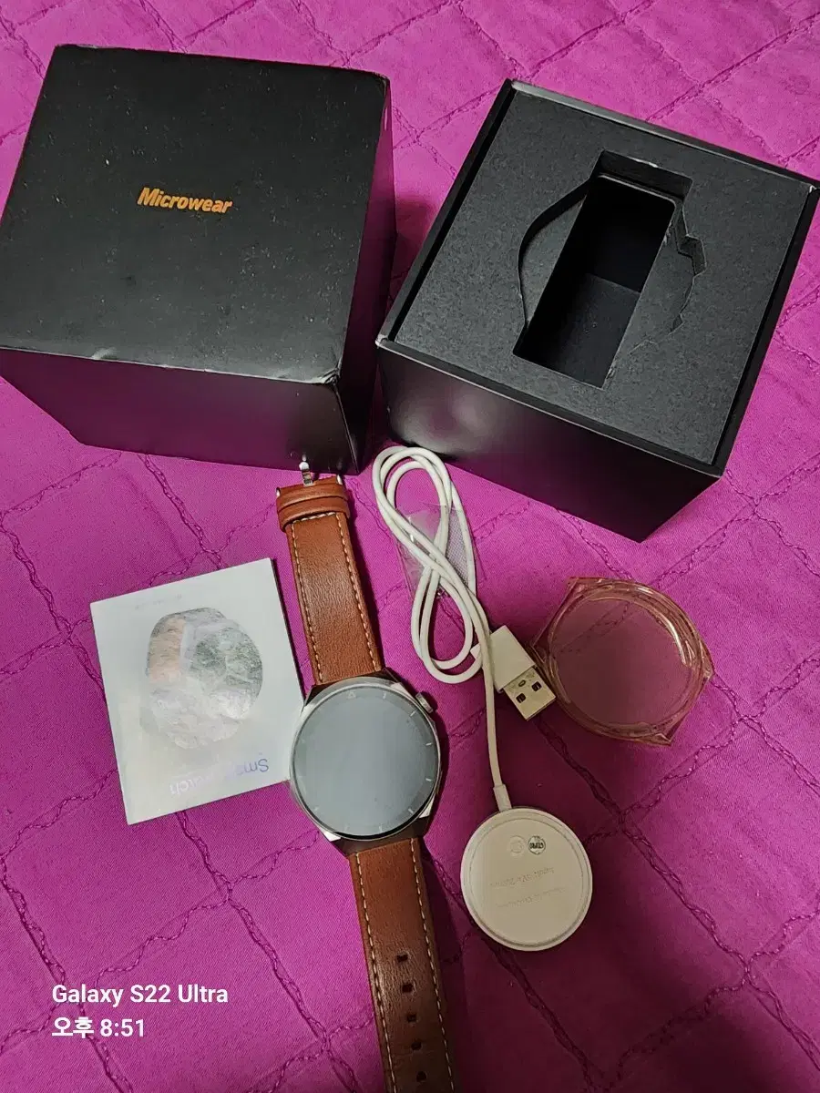 Microwear GT3Max Smart Bluetooth Watch