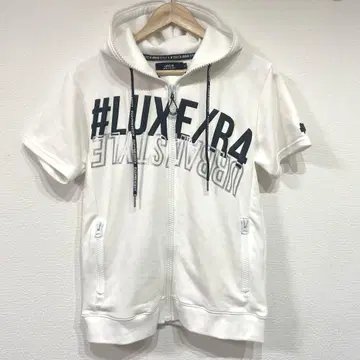 LUXE/R 러그스 풀 집업 후드티 골프웨어 반팔