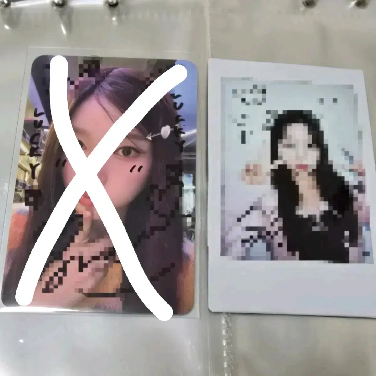 이달의소녀 루셈블 고원 싸인폴라 싸인포카 세트