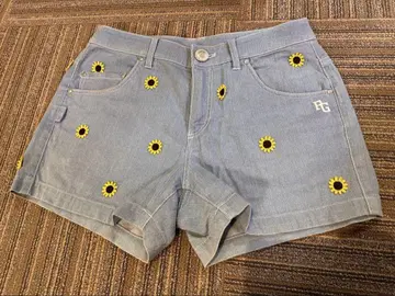 파리게이츠 숏팬츠 해바라기 무늬 사이즈 1