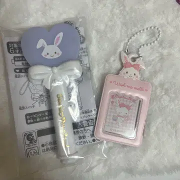 위시미멜 산리오 트레이딩 카드 홀더 미니 응원봉