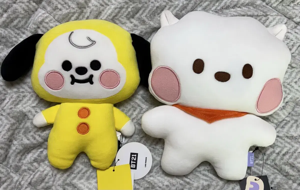방탄 bts bt21 치미 알제이 인형 미니니 지민 진 석진