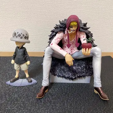 원피스 트라팔가 로우와 코라손 피규어 세트 박스 있음