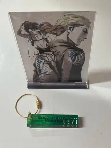 리바이 엘빈 아크릴 포트레이트 아크릴 스탠드 키링