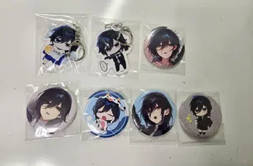 장미, 이시미 요코야마, 키링, 캔뱃지 7개 세트