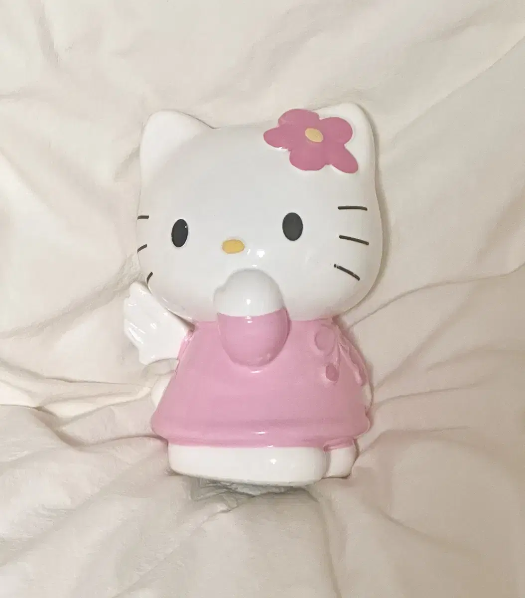 산리오 고전 헬로키티 엔젤 키티 도기 저금통