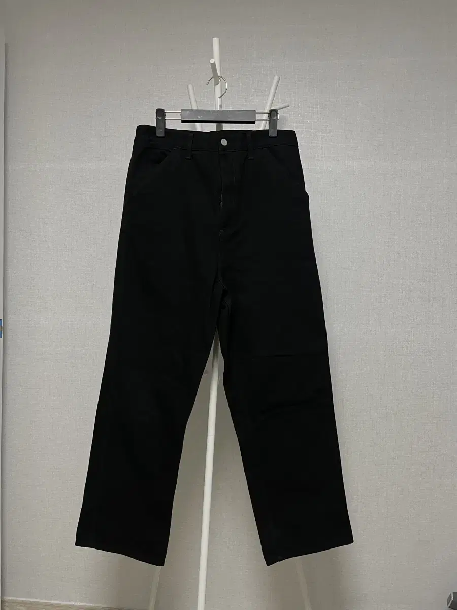 s) 칼하트wip 투굿 더블니 카펜터 팬츠 블랙